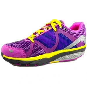 NWT MBT Leasha Trail 6 Lace Up Violet Shoes